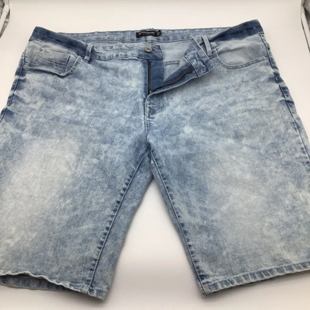 Southpole Mens Acid Wash Stretch Shorts‎ Size 46